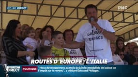 "Routes d'Europe": Matteo Salvini, "capitaine" d'une Italie populiste