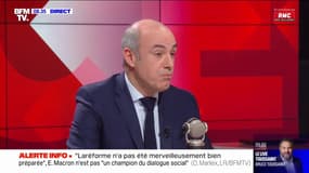 Olivier Marleix (LR): "La réforme n'a pas été merveilleusement bien préparée, Emmanuel Macron n'est pas un champion du dialogue social"