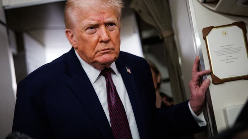 "À un moment donné, je le ferai": Donald Trump se dit ouvert à une entrevue avec la présidente par intérim du Venezuela