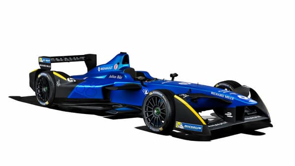 Une monoplace de Formule Renault e-Dams engagée cette saison 2016/2017.