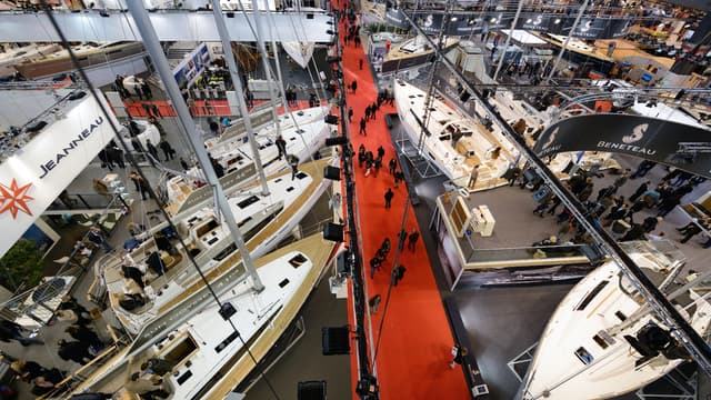 Le salon nautique à Paris en 2012 (image d'illustration)