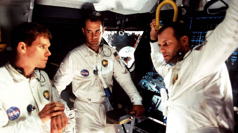 Kevin Bacon, Tom Hanks et Bill Paxton dans Apollo 13 (1995)
