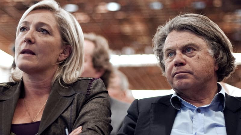 Marine Le Pen et Gilbert Collard, le 16 juin 2011.