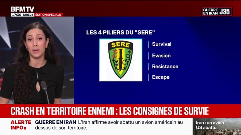 LES ÉCLAIREURS - Les consignes de survie du "SERE", un programme pour les militaires qui ont subi un crash en territoire ennemi