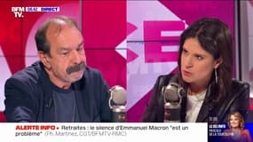 Réforme des retraites: "Si ce texte passait, ça serait mettre en péril la démocratie", estime Philippe Martinez 