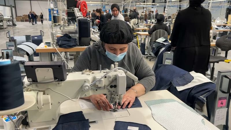 Neuville-en-Ferrain: l'usine FashionCube fabrique un jean made in Nord