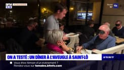 Saint-Lô: un dîner au restaurant dans le noir pour sensibiliser à la situation des malvoyants
