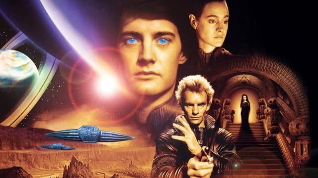 L'affiche de "Dune", le film de David Lynch en 1984.