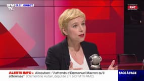 Clémentine Autain "conteste" la décision du Conseil constitutionnel sur la réforme des retraites