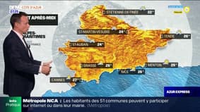 Météo Côte d’Azur: beaucoup de soleil ce samedi malgré un voile nuageux dans l'après-midi, jusqu'à 26°C à Nice