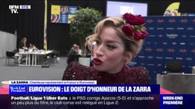 "Un geste de déception": La Zarra revient sur sa réaction polémique à l'issue de l'Eurovision