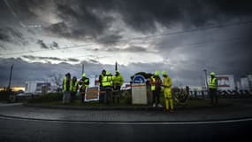 L'accident a eu lieu sur un barrage de gilets jaunes. (Image d'illustration)