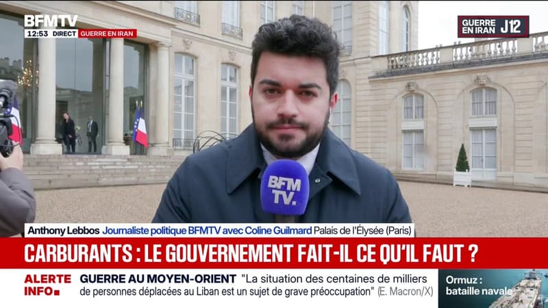 Le ministre de l'Économie Roland Lescure et la porte-parole du gouvernement Maud Bregeon accueilleront les distributeurs de carburants