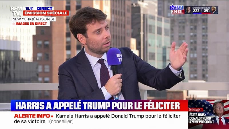 Kamala Harris a appelé Donald Trump pour le féliciter