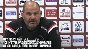 Toulon : "Ce n'était pas évident", l'hommage de Collazo au Toulonnais Dominici