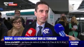 Le secrétaire d'État chargé des Transports imagine que la grève "va se prolonger dans les jours qui viennent"