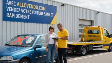 Avec allovendu.com, vendez votre voiture sans contrôle technique