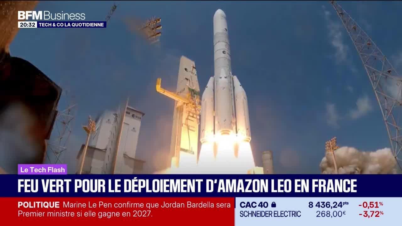 Teknoloji Flaşı: Amazon Leo'nun Fransa'da Dağıtımına Yeşil Işık - Léa Benaim - 07/07