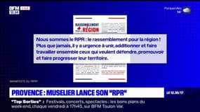 Provence-Alpes-Côte d'Azur: Renaud Muselier lance le RPR, Rassemblement pour la région