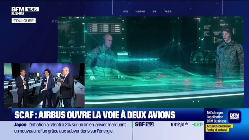 Scaf : Airbus ouvre la voie à deux avions