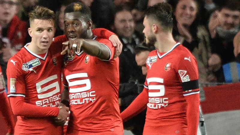 La joie des Rennais contre l'OM