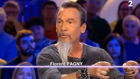 Florent Pagny sur le plateau d'On n'est pas couché