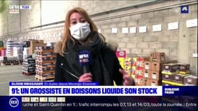 Essonne: un grossiste en boissons liquide son stock