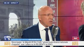 Eric Ciotti réagit à l'arrêt des soins de Vincent Lambert dans Bourdin Direct