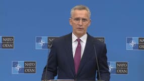 Jens Stoltenberg, secrétaire général de l'Otan, vendredi 4 mars 2022