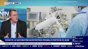 Benoît Serre (Vice-président de l'association nationale des DRH): "Cette vaccination (en entreprise) peut poser un problème de confidentialité" concernant la santé des salariés