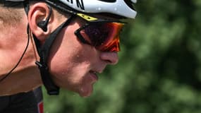 Mathieu Van der Poel, le 13 juillet 2025, lors de la 9e étape du Tour de France