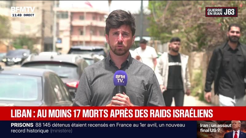 Guerre au Moyen-Orient: de nouveaux raids israéliens font au moins 17 morts au Liban