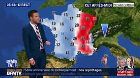 De 14 à 33°C, c'est l'automne à l'ouest et l'été à l'est ce mercredi