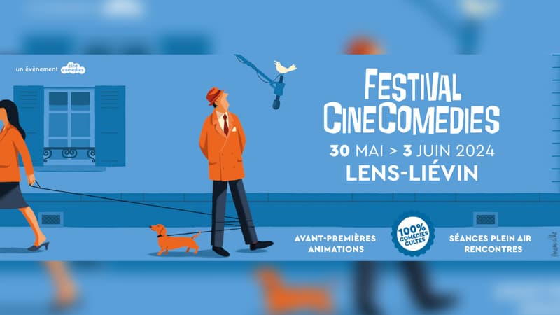 Après six éditions à Lille, le festival CineComedies déménage à Lens-Liévin en 2024