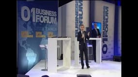 Ouverture du 01 Business Forum par Alain Weill