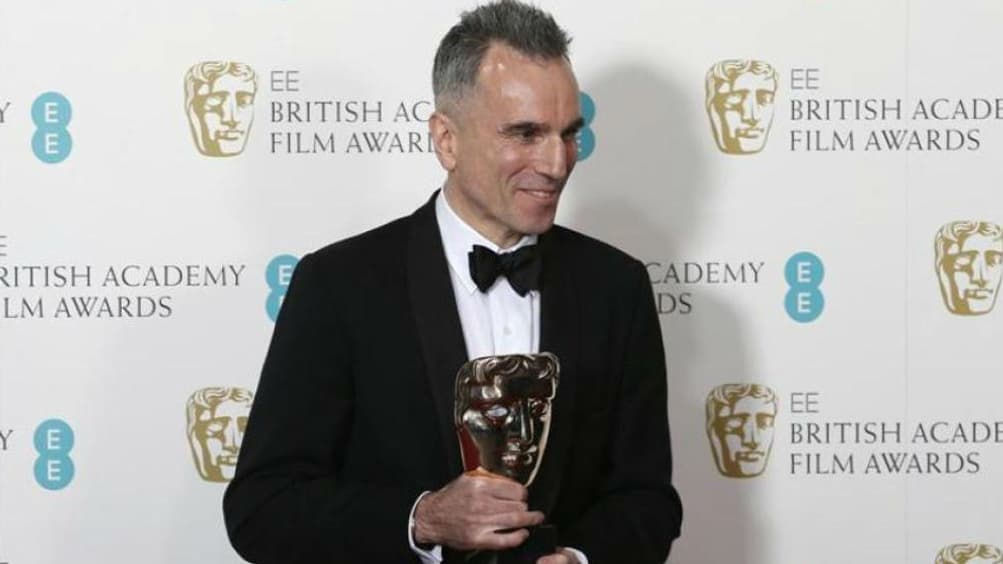 L'acteur Daniel Day-Lewis remporté le Bafta britannique du meilleur acteur pour le rôle-titre du film "Lincoln" du réalisateur Steven Spielberg, le 10 février 2013 L'acteur Daniel Day-Lewis remporté le Bafta britannique du meilleur acteur pour le rôle-titre du film "Lincoln" du réalisateur Steven Spielberg, le 10 février 2013