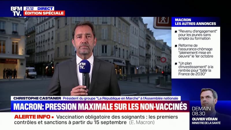 Majorité reçue par Emmanuel Macron: "Il nous a invité à être fiers de ce bilan, de ces quatre années d'action", confie Christophe Castaner