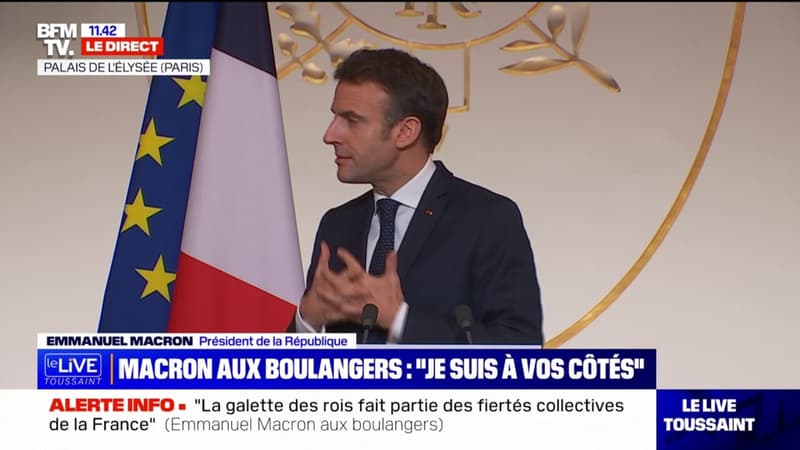 Emmanuel Macron à propos de l’inflation: « Il faut que ces hausses soient raisonnables et qu’elles puissent être absorbées par chacun »