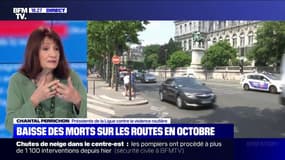 Élévation des routes de 80 à 90km/h: "C'est lamentable, si vous augmentez la vitesse, vous avez toujours plus de tués" (Chantal Perrichon)