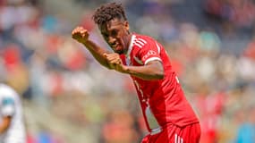 Kingsley Coman lors de Bayern Munich-Auckland City, le 15 juin 2025 à la Coupe du monde des clubs