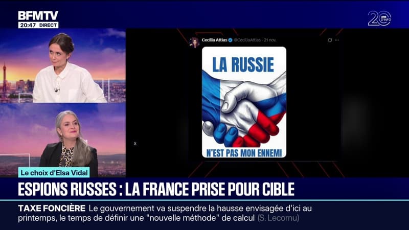 LE CHOIX D'ELSA - La France est-elle devenue un terrain d'action pour les espions russes?