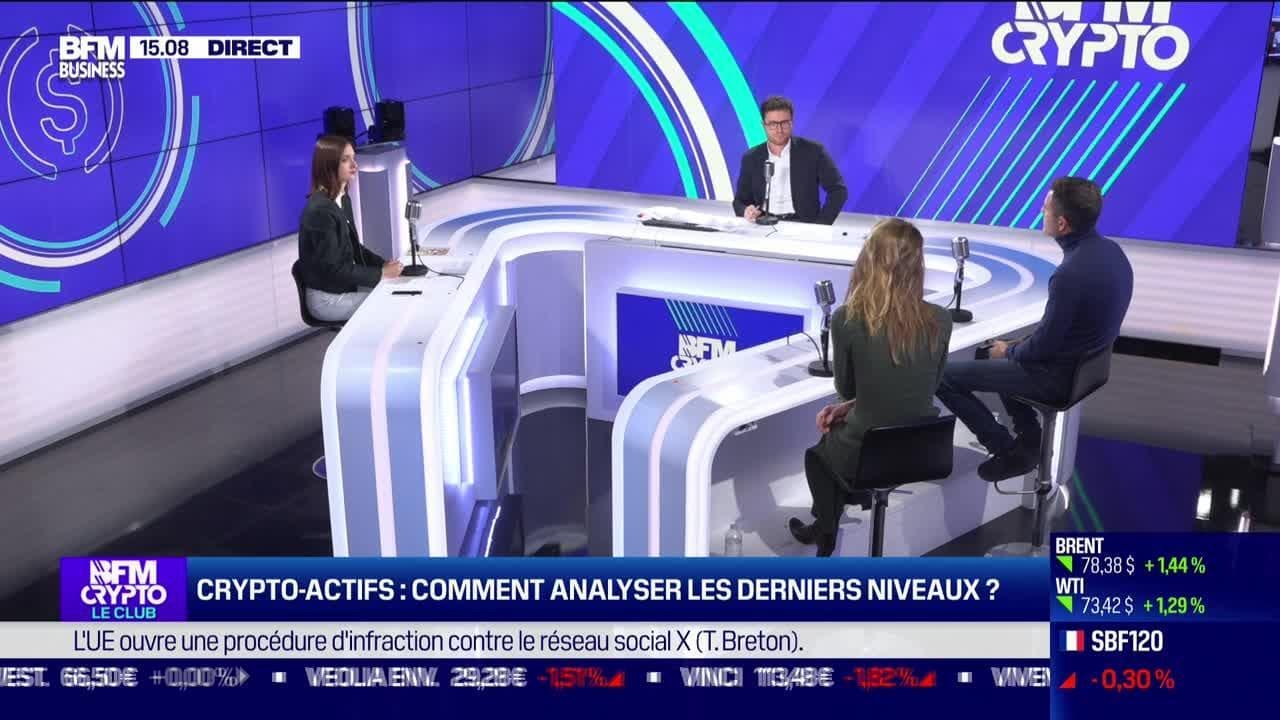 BFM Crypto, le Club : Crypto-actifs, comment analyser les derniers niveaux  ? - 18/12