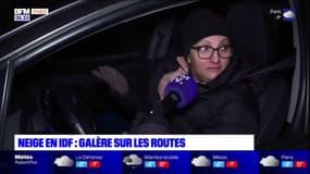Neige en Île-de-France: c'est la galère sur les routes