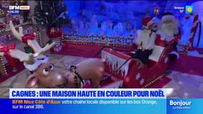 La magie de Noël dans une maison de Cagnes sur mer