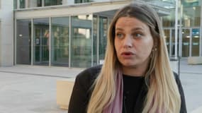 Eva, la compagne de Mustapha qui a vu son mariage être refusé par le maire de Béziers Robert Ménard, sur BFMTV.