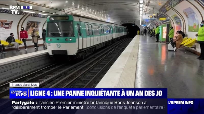Après l'incident sur la ligne 4, la RATP attendue sur les raisons de la panne