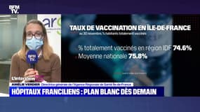 Amélie Verdier: 'J'ai demandé aux directeurs des établissements de santé de déclencher à partir de jeudi le plan blanc" - 08/12