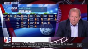 Rolland Courbis fait confiance à Didier Deschamps : "Une liste cohérente, avec un potentiel offensif énorme !"