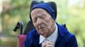 Soeur André, 118 ans, le 10 février 2021 dans un Ehpad à Toulon, dans le Var