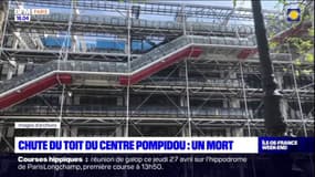 Paris: mort d'une personne après une chute du toit du Centre Pompidou
